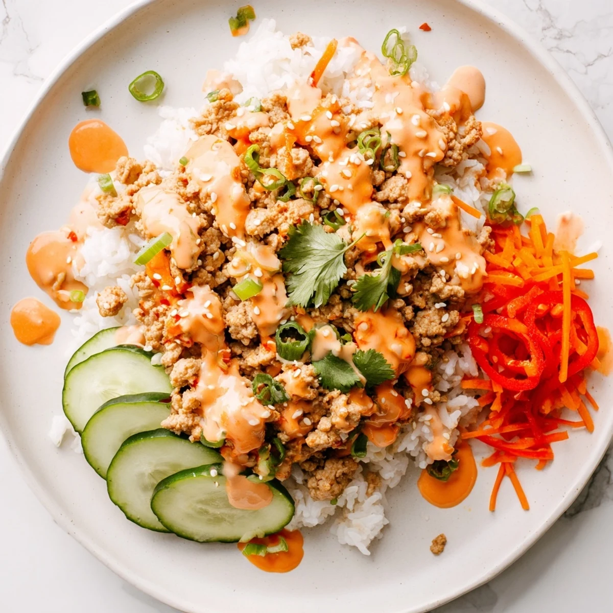 Ground Turkey Rice Bowls