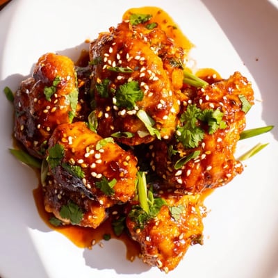 Tender thigh meat simmered in a sweet chili and lime sauce for Sweet and Spicy Thai Chicken served over fluffy white rice.