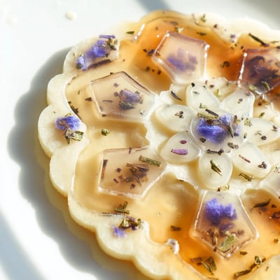 Earl Grey Stained Glass Cookies